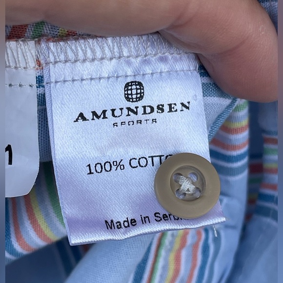 Amundsen Sports Beach Shirt dress size medium in carioca print color medium - Picture 17 of 17